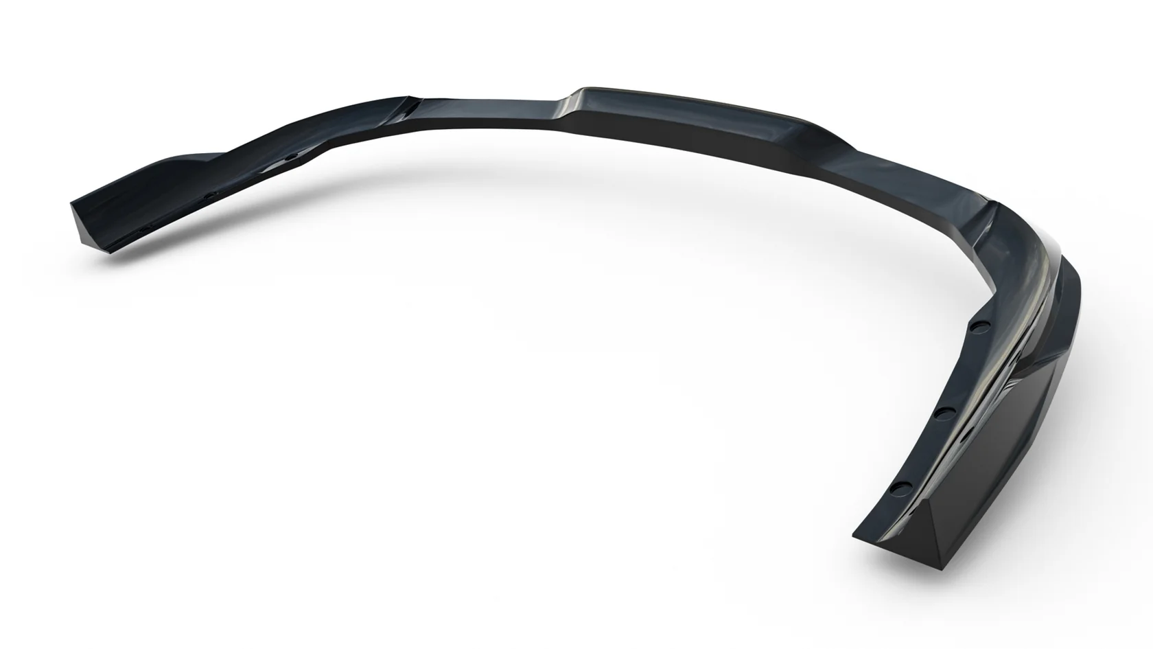 Achterdiffuser passend voor Porsche 911 Carrera Aero 992 Facelift Glans Zwart – Maxton Design met verticale vinnen