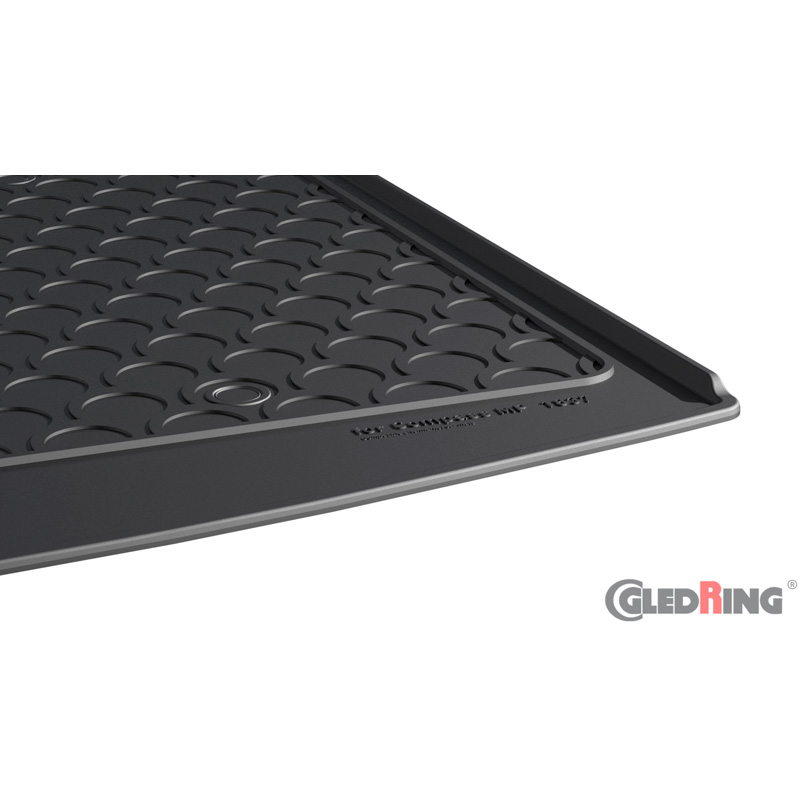 Rubbasol (Rubber) Trunk mat  Jeep Compass (MX) 2017- (Upper & Lower variable floor)