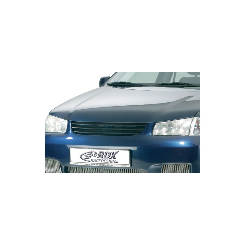 Bonnet extension  Volkswagen Polo 6N2 1999-2001 + integrated bonnet insert (Metal)
