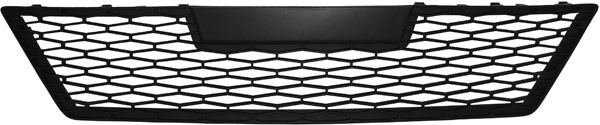 Bumper Grill MI. LEON 09->> ZWART