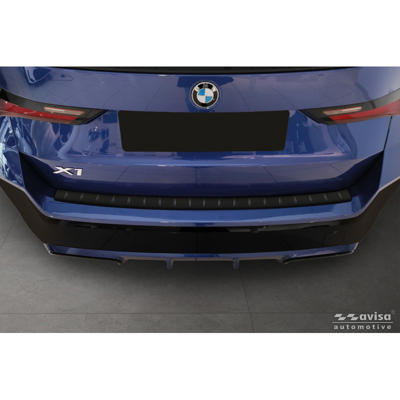 Avisa Matzwart RVS Achterbumperprotector  BMW X1 (U11) M-Sport & iX1 (U11) M-Sport 2022- 'Ribs'