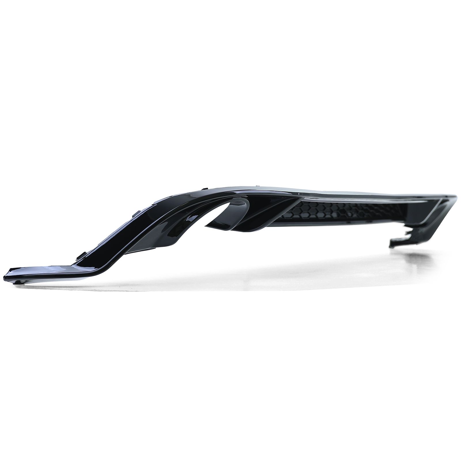 Achterdiffusor VW Golf 7 12-17 GTI-look Glans Zwart