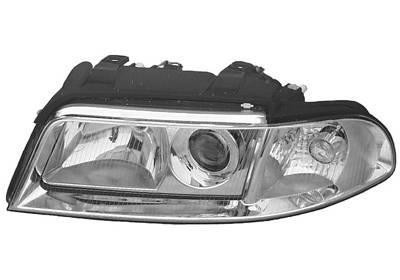 koplamp, Valeo, H7+H7, rechts Audi A4, 1999-2000