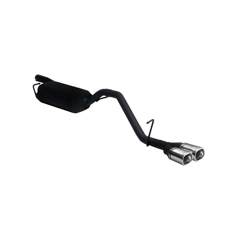 Sport exhaust  Ford Focus C-Max 1.6i 74/85kW/1.8i 92kW/2.0i 107kW/1.8 TDCi 85kW 2004-2010 2x 80x65mm
