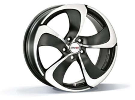 Motec Stream Black Matt Polish 8,5x19 5x120 ET15 Wheels