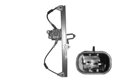 raammechanisme, 3/5 drs, incl motor, voor, links Fiat Punto, 200