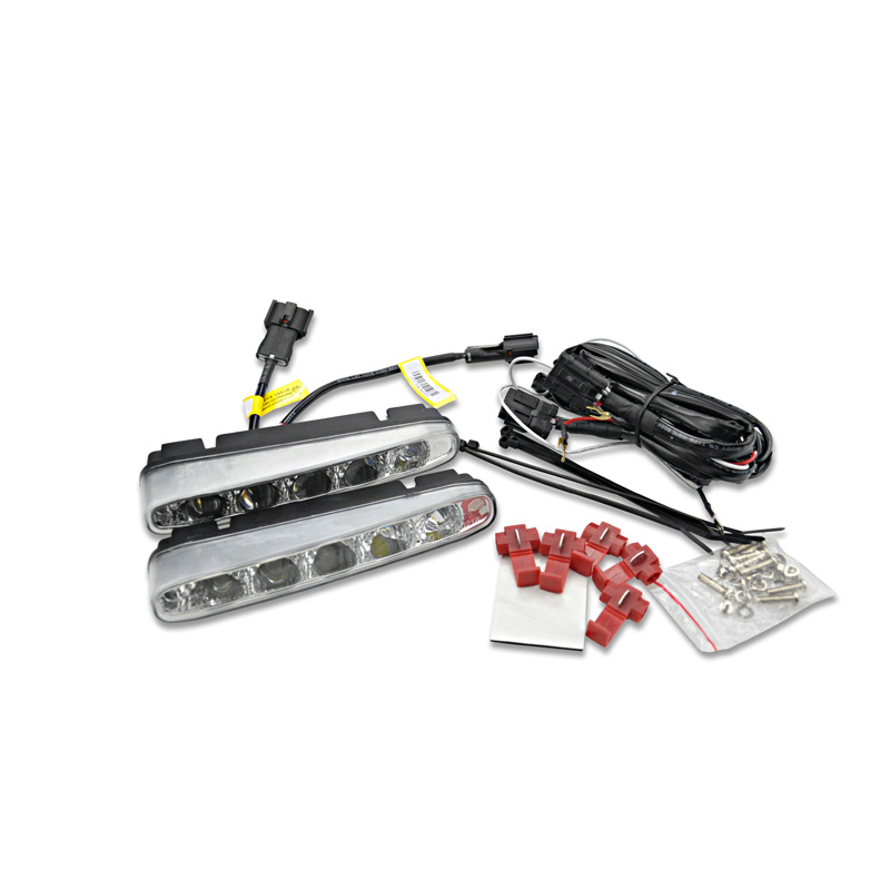 Set Universele Dagrijdlampen (DRL) - 4W Spot Light LED - 192x32x41,5mm - incl. E-Keur
