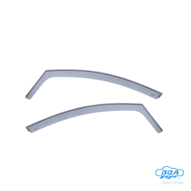 DGA Wind Deflectors  Nissan Leaf II (ZE1) 2018- (2-pieces)