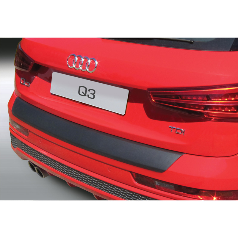 ABS Rear bumper protector  Audi Q3 & RSQ3 10/2011-10/2018 Black