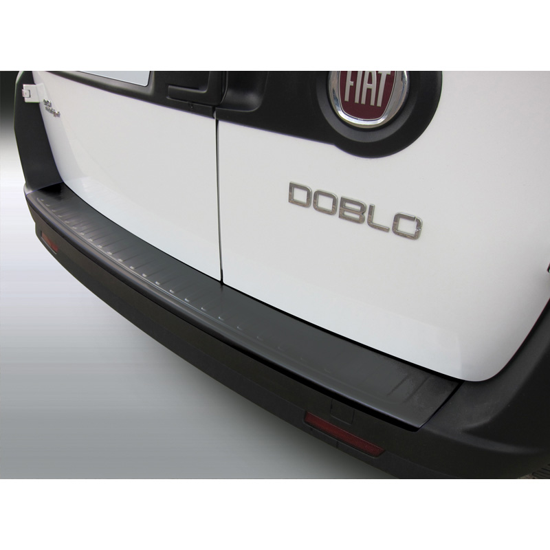 ABS Rear bumper protector  Fiat Doblo & Opel Combo 12/2014- Black