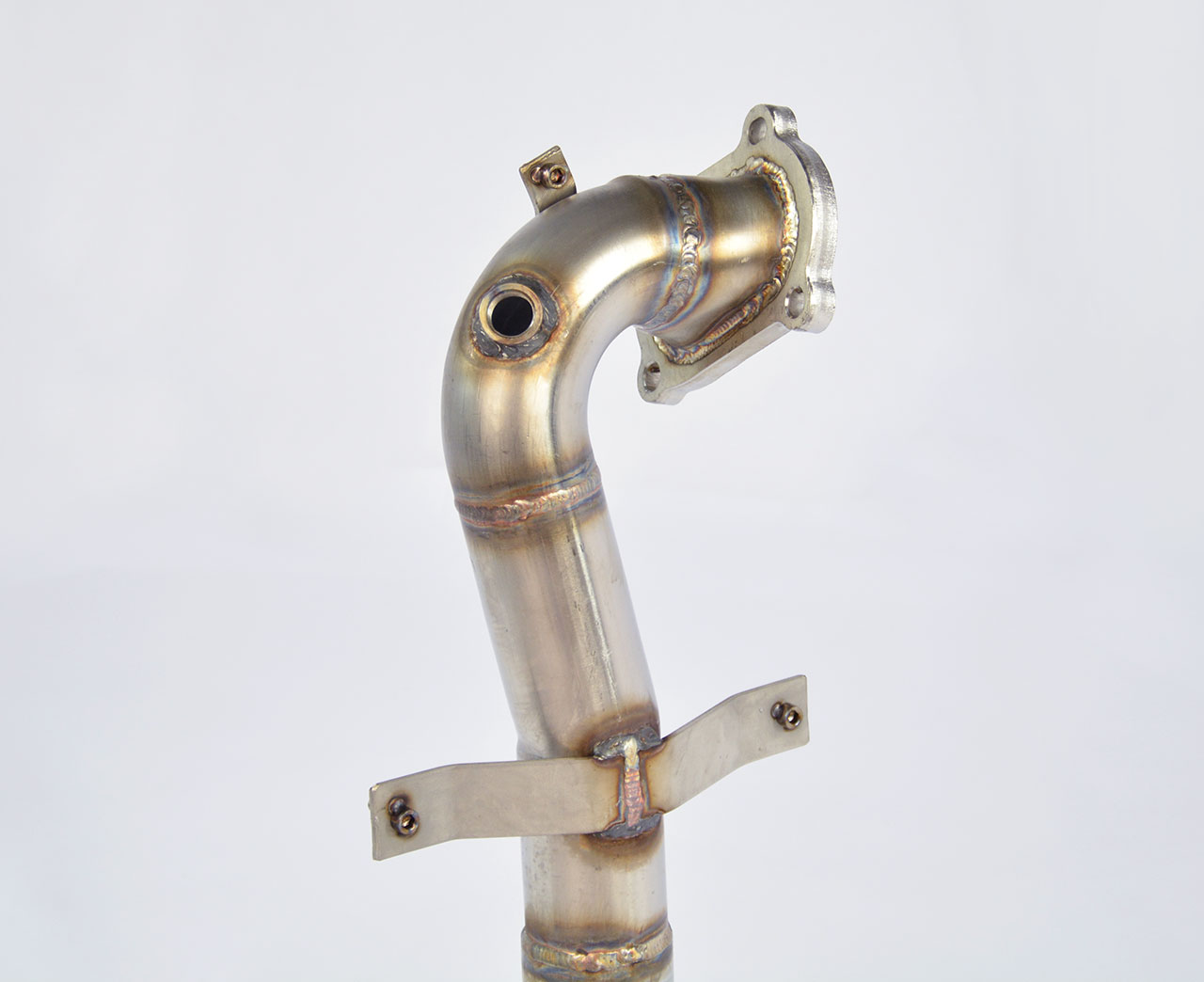 595 ABARTH 1.4T (145 Hp) (Ø65) 2015 Turbo downpipe kit (Replaces catalytic converter)