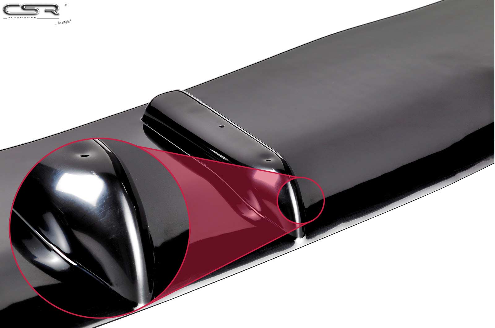 Voorspoiler Volkswagen Scirocco R-Line CSR Glans Zwart