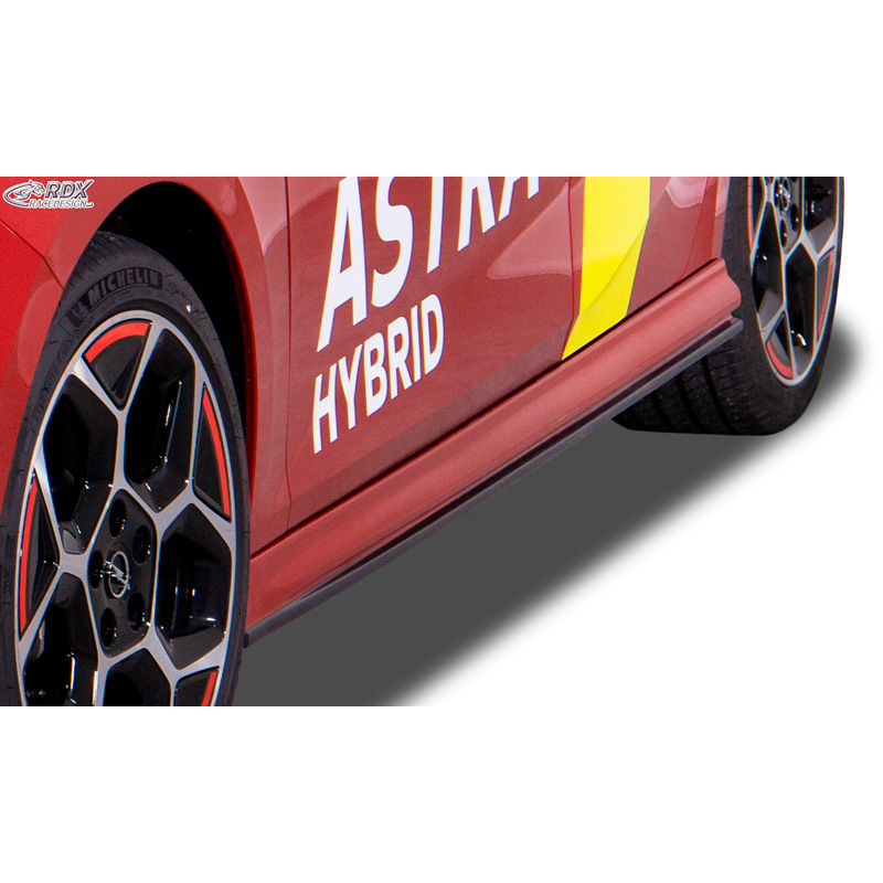 Side skirts  Opel Astra L Hatchback 2021- 'Edition' (ABS)