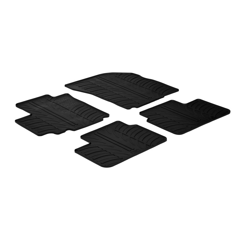 Rubbermatten  Suzuki SX4 2006- & Fiat Sedici 2007- (5 deurs) 4 delig