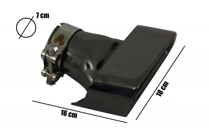 Diffusor met Sierstukken BMW G30/G31 Glossy black 17-
