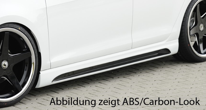 Zijskirts Seat Leon F5 FR/Cupra 3dr. Rieger met uitsparing