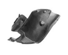 binnenscherm, plastic, voor, rechts Renault Clio, 1998-2001