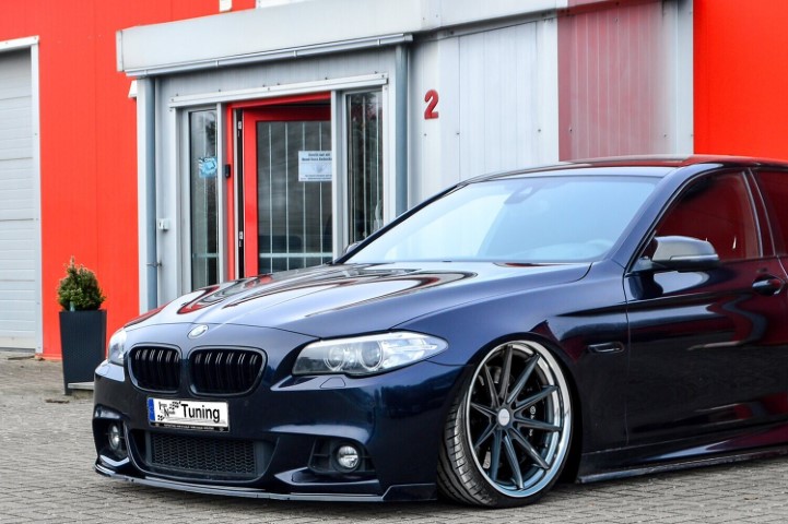 Voorspoiler lip met vleugel BMW 5-Serie F10 F11 M-Pakket