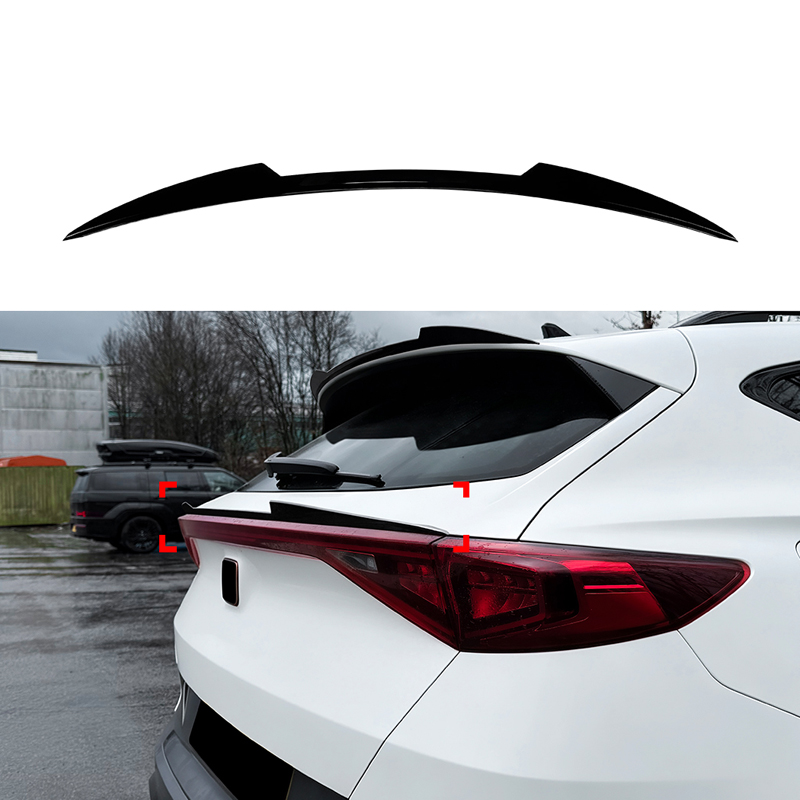Onderste achterspoiler  Cupra Formentor 2020-2024 & Facelift 2024- (ABS Glanzend zwart)