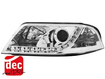 Headlights VW Passat 3BG 00-04 Devil Eyes Dlite Chrome