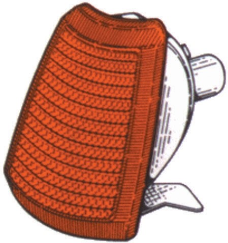 Knipperlicht rechts Peugeot 205 83-96 ORANJE GLAS