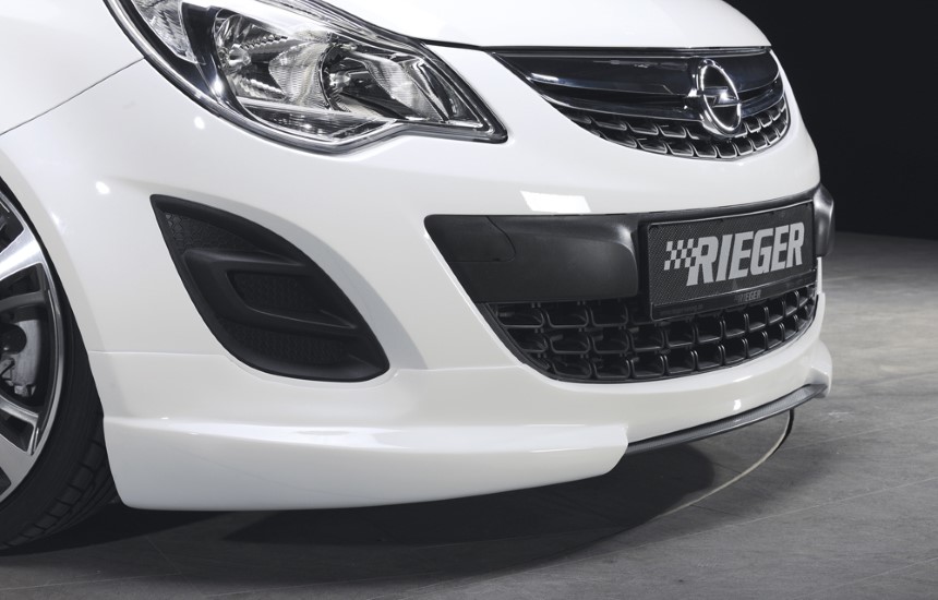 Voorspoiler Opel Corsa D Rieger