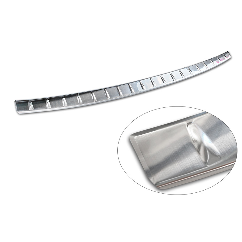 RVS Achterbumperprotector  BMW X4 G02 FL 2021- met M-Pakket 'Ribs'