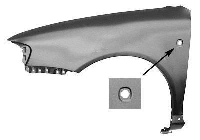 spatbord, links,-09/2000 Audi A3, 1996-2003