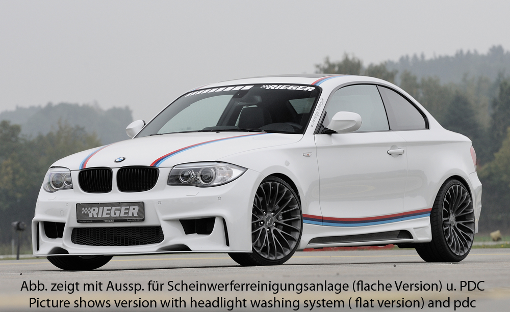 Rieger voorbumper BMW 1 serie