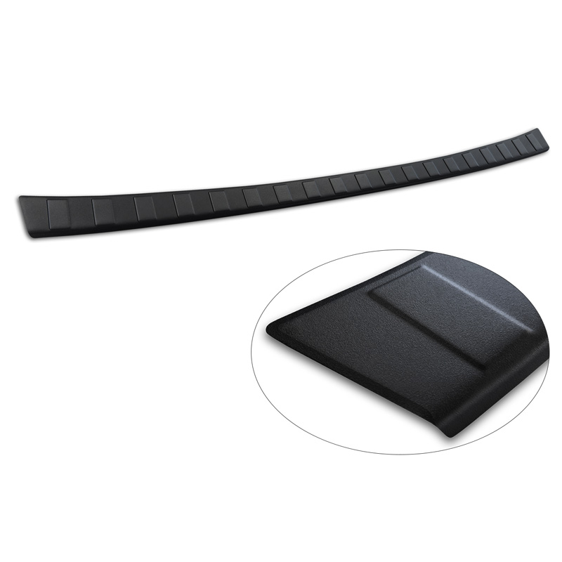 Matt Black Stainless Steel Rear bumper protector  Toyota RAV4 (5th Gen.) 2018- & Suzuki Across 2020- 'Ribs'