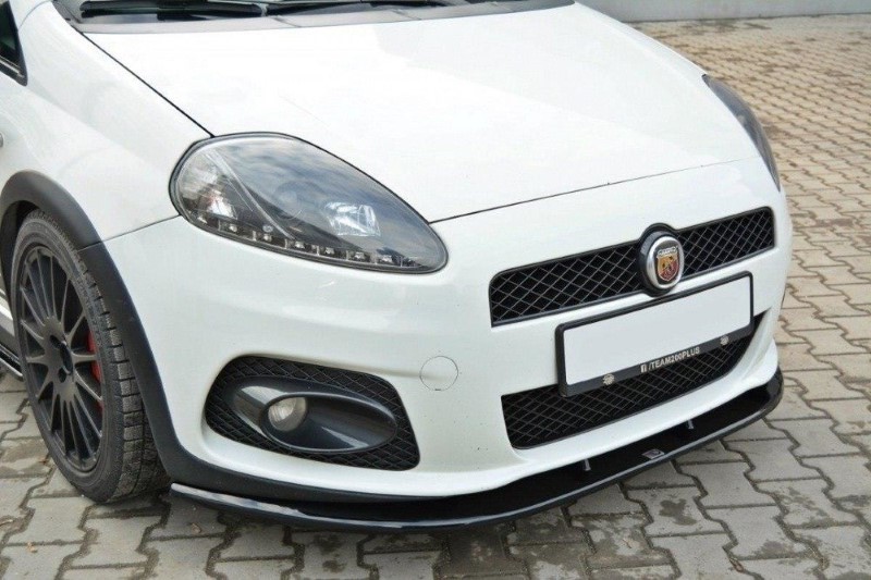 Voorspoiler Fiat Grande Punto Abarth V.2 Glanzend Zwart