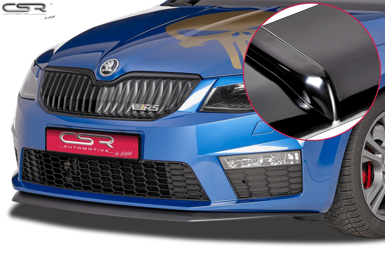 Voorspoiler Skoda Octavia 5E RS CSL150-G