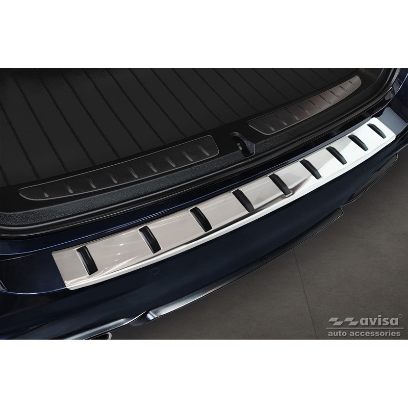 Stainless Steel Rear bumper protector  BMW 3-Series (F31) Touring (incl. M-pack) 2012-2015 & Facelift 2015-2019 'STRONG EDITION'