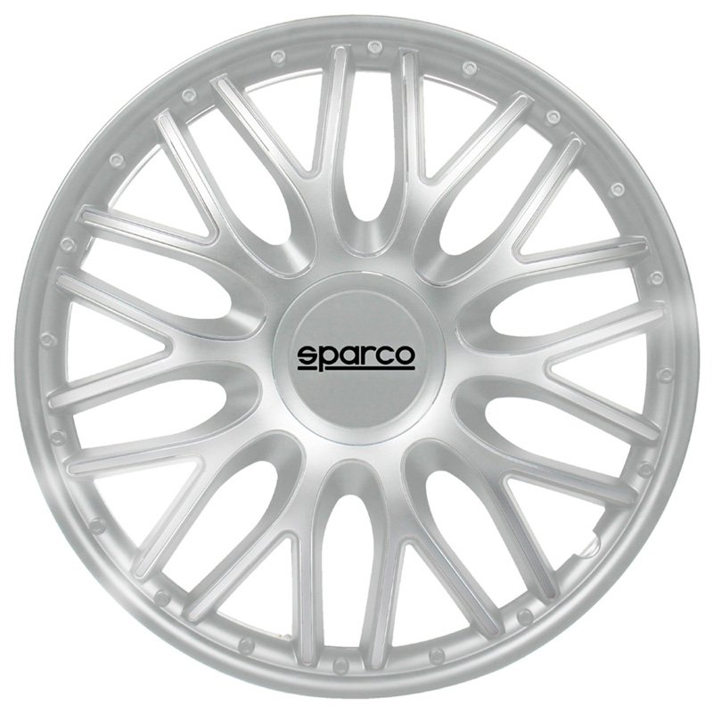 Sparco Wheel Covers Roma - 13-inch - Silver - Set of 4 pieces