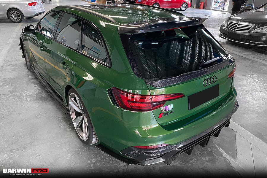 Audi RS4 B9 BKSS Style Carbon Kofferklep Spoiler 2017-2022