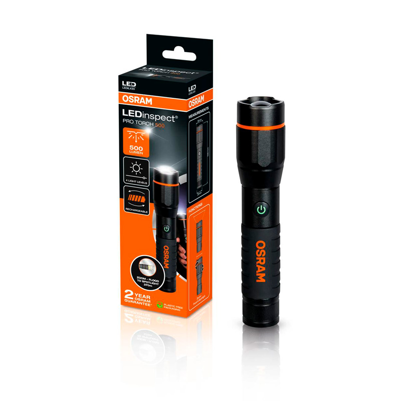 Osram LEDinspect® PRO TORCH 500 - hand-inspection light