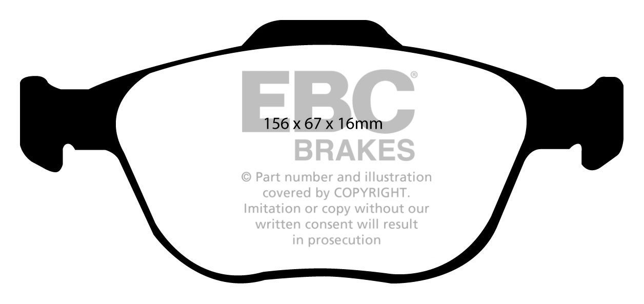 EBC Brakes FORD BEDRIJFSWAGEN Transit Connect 1.8 TD 2002-.. Rem