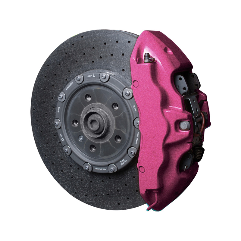 Foliatec Brake Caliper Lacquer Set - hot pink metallic - 3 Components