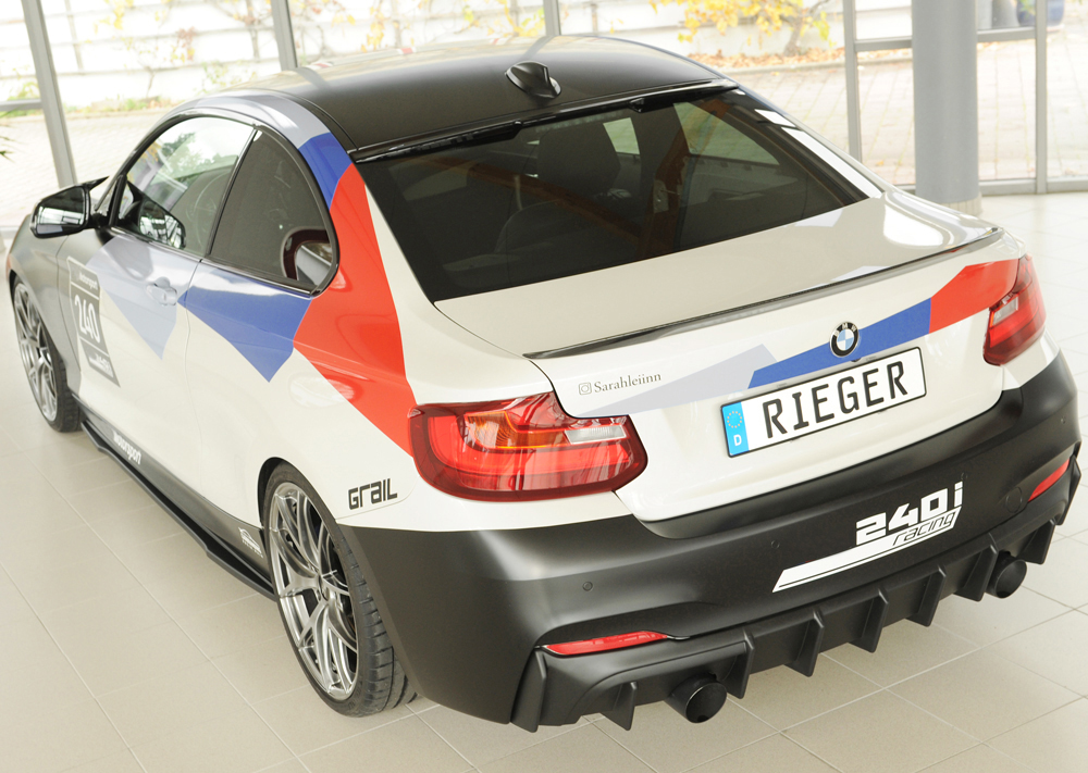 Achterdiffuser BMW 2-series F22 14-06