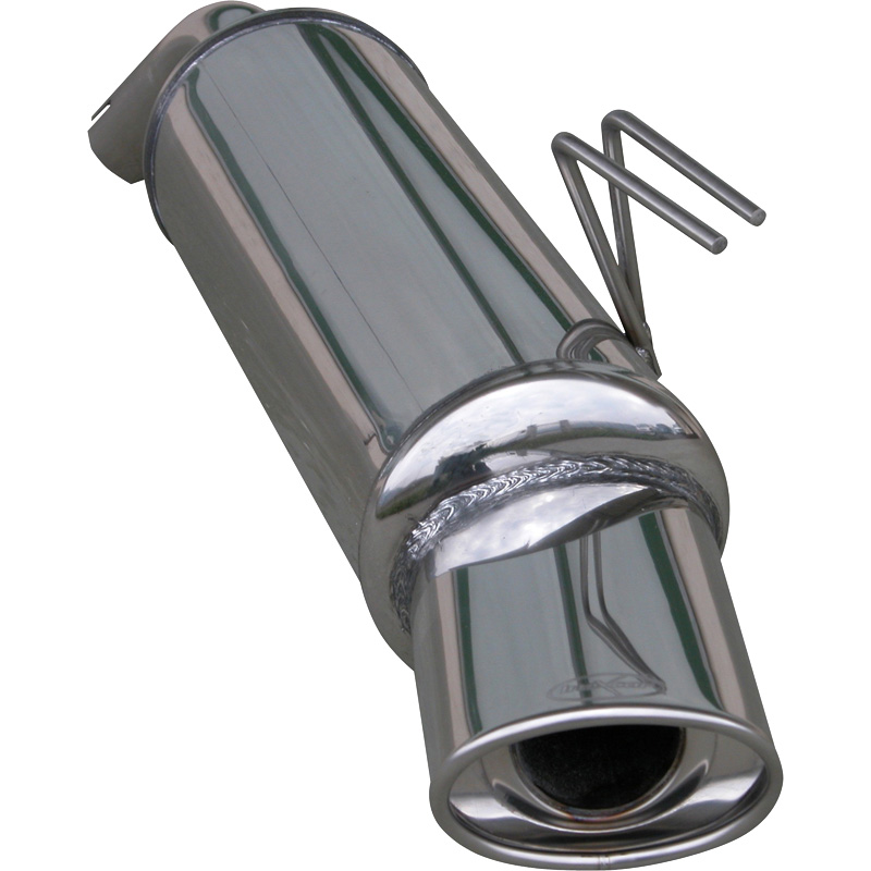 100% Inox Sport Exhaust  Fiat Coupe 1.8 16v (131HP) 1997- 120x80mm