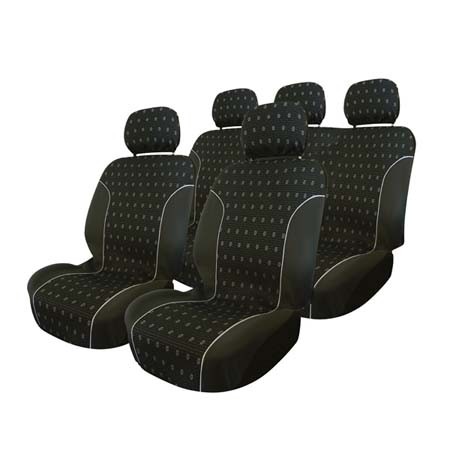 Stoelhoesset 9-delig 'Charcoal' airbag