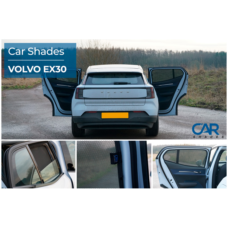 Set Car Shades (rear side doors)  Volvo EX30 2023- (2-pieces)