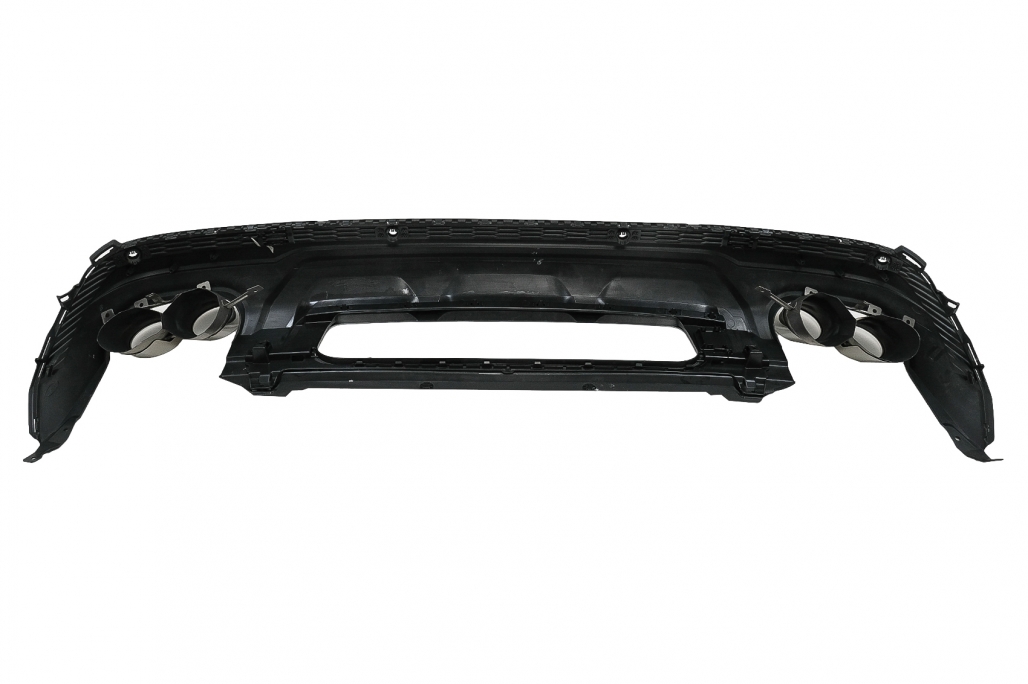 Diffuser Audi Q7 SUV 4M Facelift (2020-up) SQ7 Design Zilver