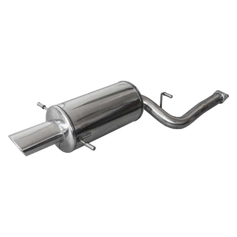 100% Inox Sport Exhaust  Subaru Impreza 4WD 2.5 WRX (230HP) 2006- 120x80mm with CE