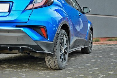 Zijdiffusers Toyota C-HR Glans Zwart