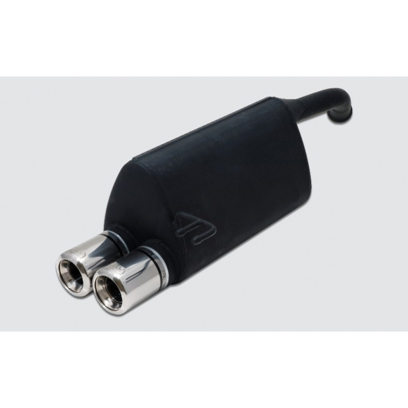 Sport exhaust  Kia Picanto 1.0i 45kW/1.1i 48kW 2004-2011 2x 80mm