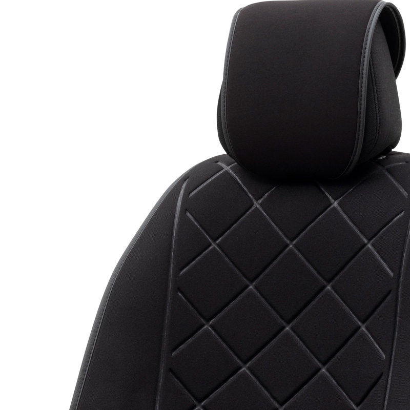 Universal Protective Seat Cover 'Active-Pro' Black Fabric - single piece