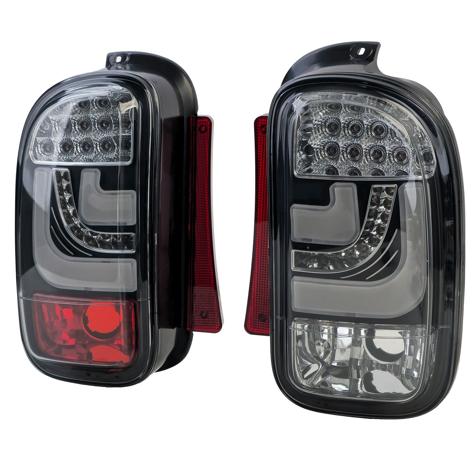 Achterlichten MINI R55 Clubman 10-14 Zwart LED