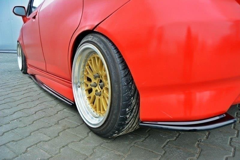 Zijskirts Diffusers Honda Jazz MK1 Glanzend Zwart