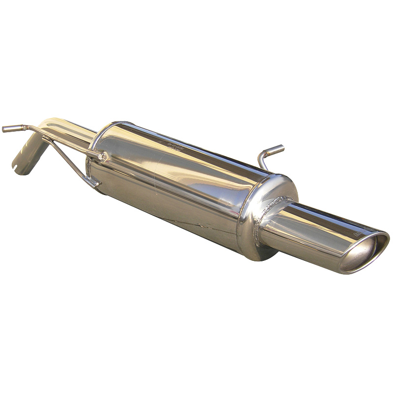 100% Inox Sport Exhaust  Peugeot 207 1.6 16v (175HP) 2007- 80mm